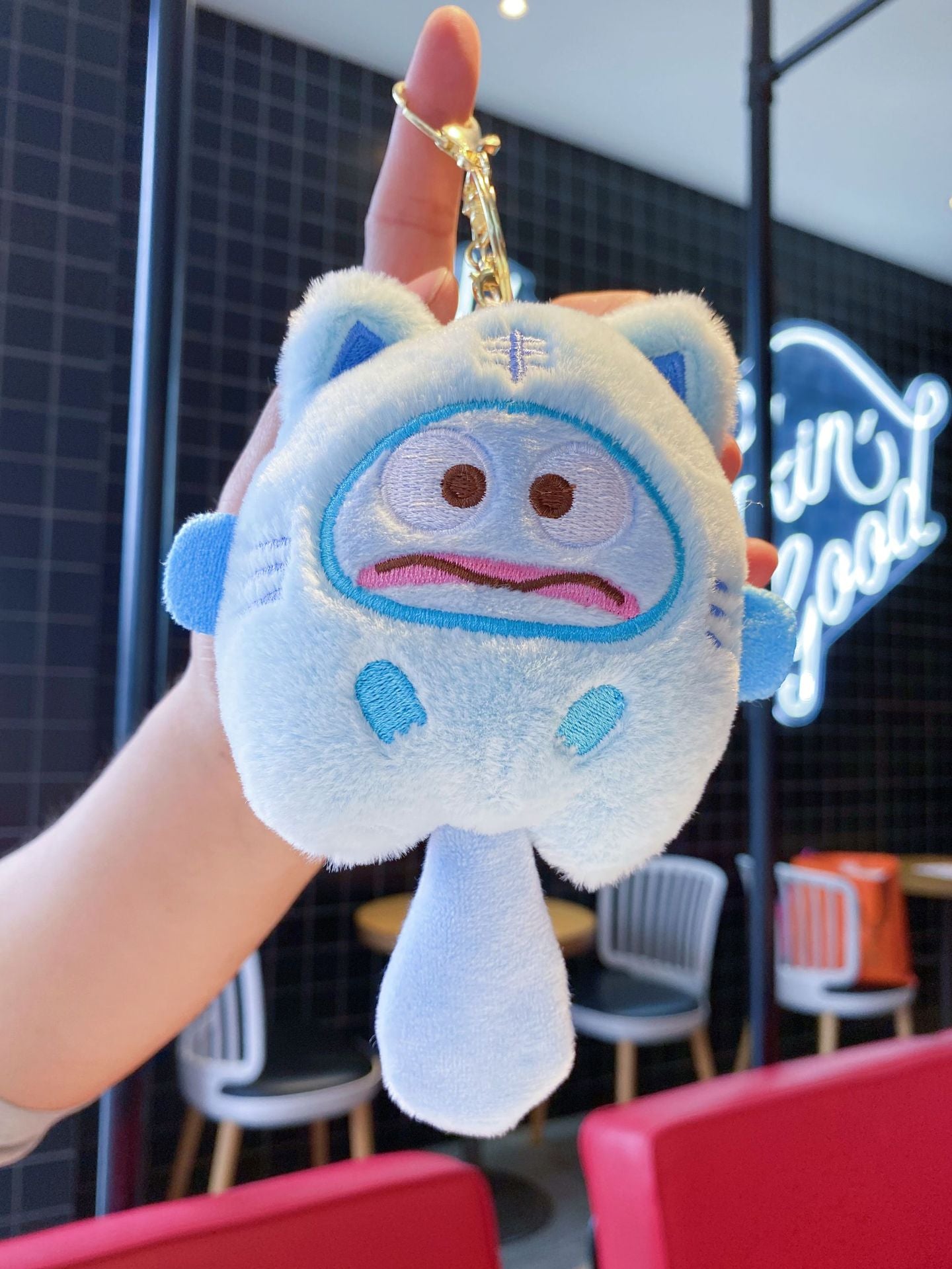 Sanrio- Lollipop key chain collection (Hangyodon)- Cute Kawaii Accessories UK