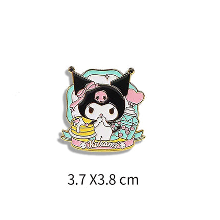 Sanrio Pins (Dessert)- Kuromi- Cute Kawaii Collectible UK