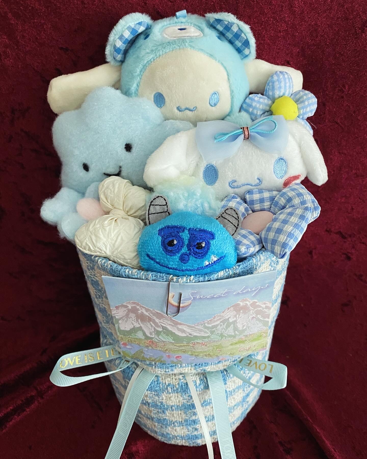 Sanrio- Plush doll bouquet (Cinnamoroll)