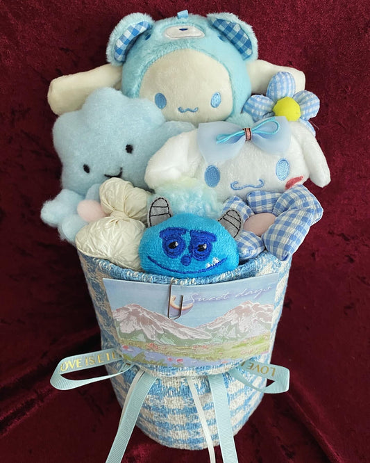Sanrio- Plush doll bouquet (Cinnamoroll)