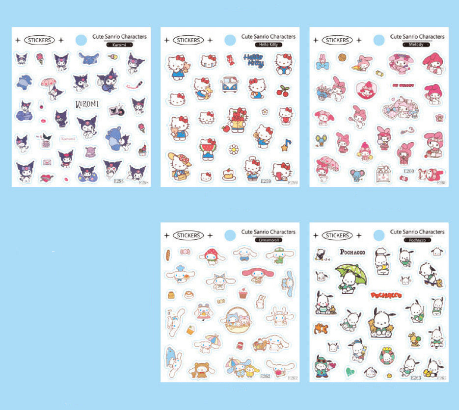 Sanrio- Mini Korean Transparent Sticker