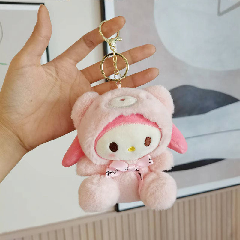 Sanrio- Cute Bear Key Chain Collection (My Melody)- Cute Kawaii Accessories UK