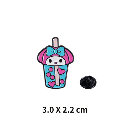 Sanrio Pins (Bubble tea) - My Melody- Cute Kawaii Collectible UK