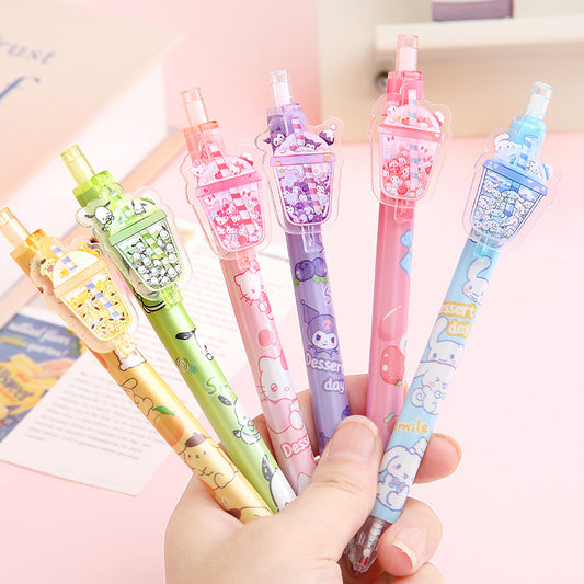 Sanrio- Milk Tea Cup Patch Press Pen
